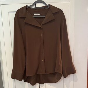 MM La Fleur Olive Button Down Shirt